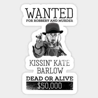 Kissin Kate Barlow Sticker